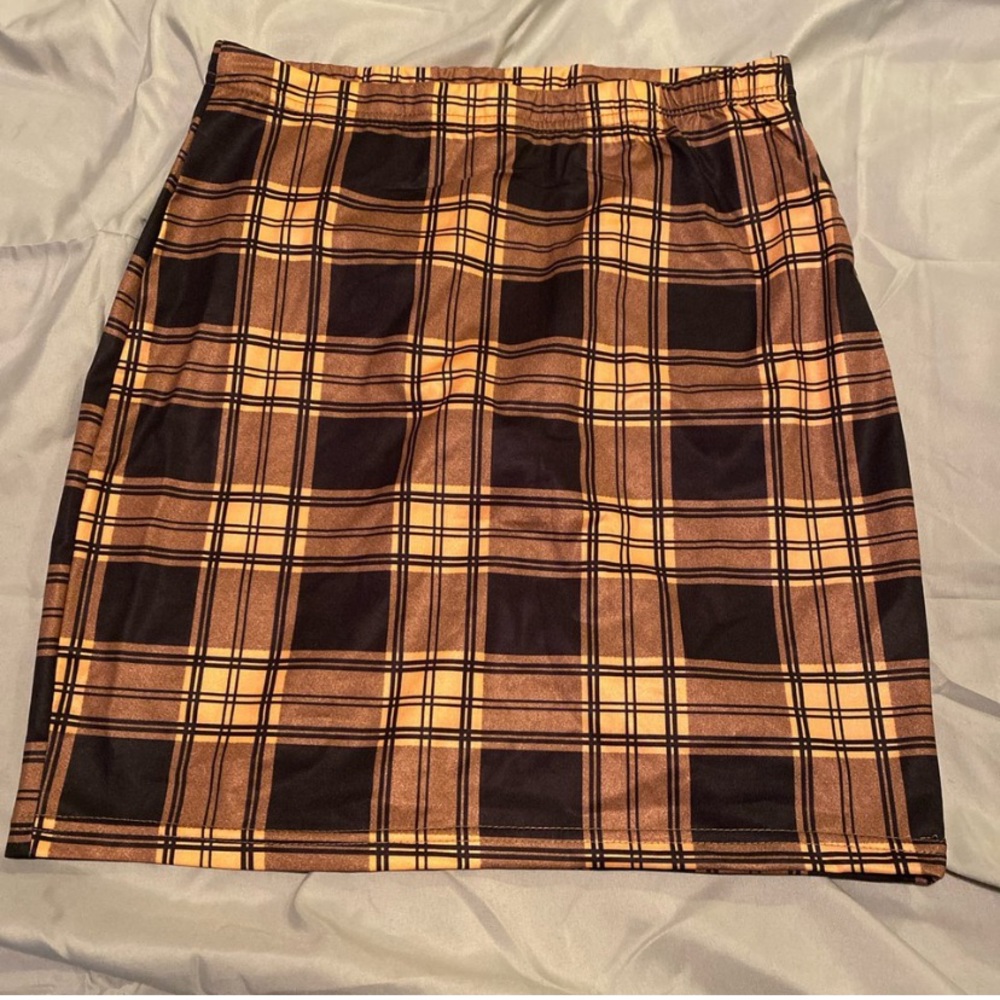 Plaid skirt
